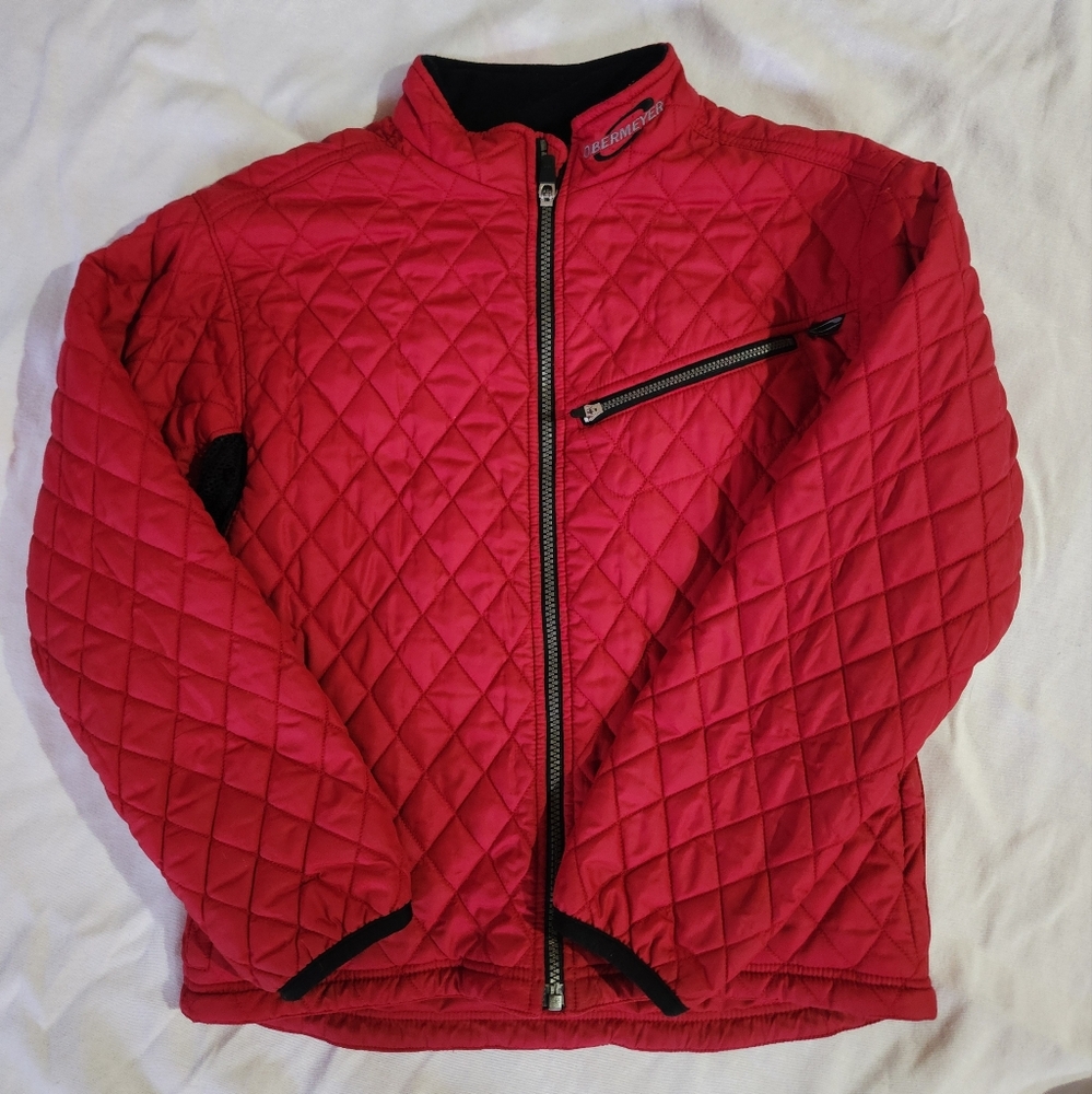 Obermeyer Juniors 14 Quilted Jacket Red | Winter Snow Coat Warm